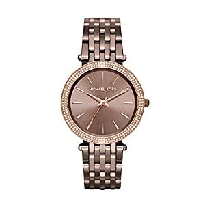 Michael Kors Analog Brown Dial Women's Watch .